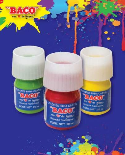 PINTURA AGUA BACO