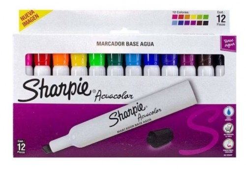 MARCADOR AGUA ACUACOLOR C/12