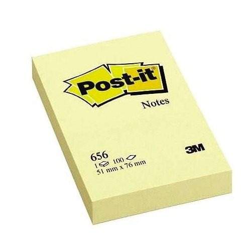 NOTA ADHESIVA 2X3 3M 656 AMARILLO*