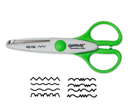 TIJERA BARRILITO ZIG ZAG 501-8 8
