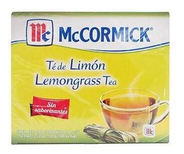 Té limon  Mccormick 50 pzas