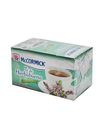 Té hierbabuena Mccormick 25 pzas