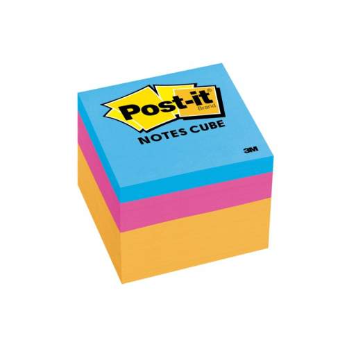 NOTA ADHESIVA MINI CUBO NEON 3M 2x2 