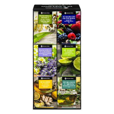 Té Member s Mark Surtidos 120 pzas