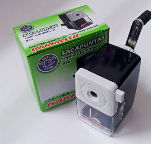 SACAPUNTAS BARRILITO SEMIAUTOMATICO 856