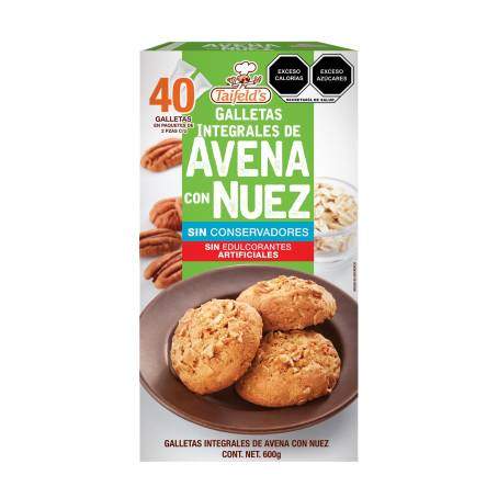 GALLETAS TAIFELS AVENA NUEZ 600GRS C 40