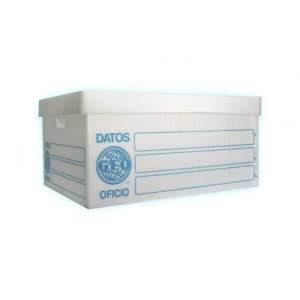 CAJA DE ARCHIVO MUERTO OFICIO DE PLÁSTICO