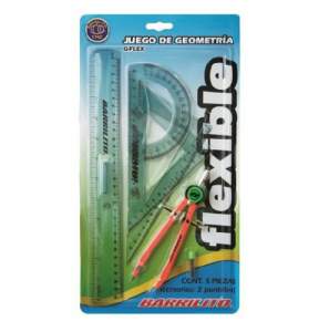 JUEGO DE GEOMETRIA BARRILITO G-FLEX