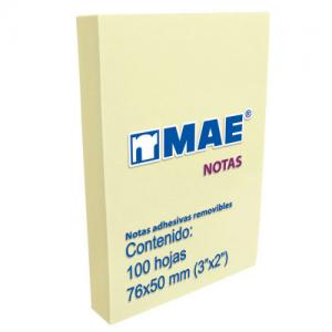 NOTA ADHESIVA 3X2 MAE AMARILLA 56 21006 C