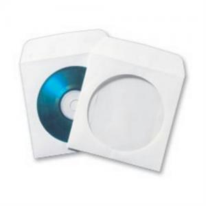 SOBRE CD C/50 BLANCO*