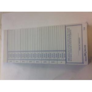 TARJETA CHECADOR QUINCENA T-10